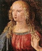 LEONARDO da Vinci Annunciation (detail) dfe Spain oil painting reproduction
